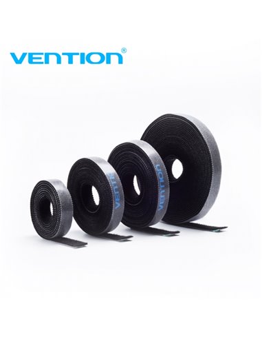 Vention Tira Organizadora de Cables - 5m - Couleur Noir