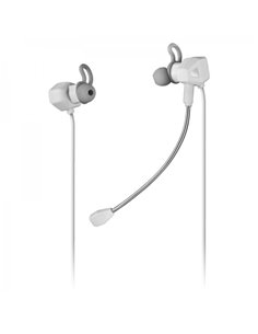 Mars Gaming MIHX Écouteurs In-Ear - Tecnologia Dual Driver Haptic Sense - Sujecion Double Silicona - Microfonos Anti-Ruido - Com