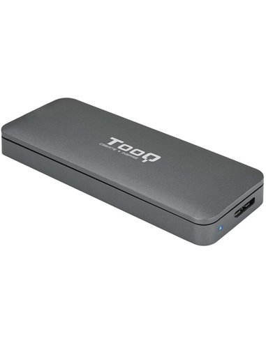 Tooq Carcasa Externa SSD M2 NGFF USB-C - Couleur Gris