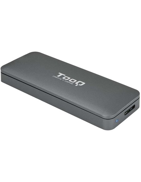 Tooq Carcasa Externa SSD M2 NGFF USB-C - Couleur Gris