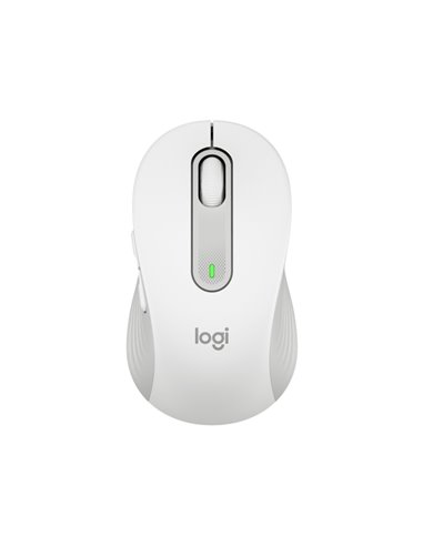 Logitech Signature M650 L Souris Inalambrico USB 2000dpi - 5 Botones - Usage Diestro - Couleur Blanc crudo