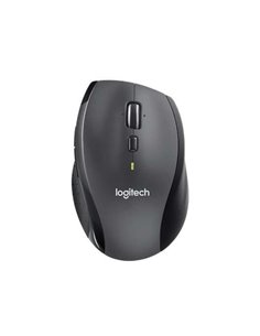 Logitech M705 Marathon Souris Laser Inalambrico 1000dpi - 7 Botones - Usage Diestro - Couleur Gris