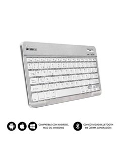 Subblim Clavier Smart Bluetooth - Ultrafino et Ultraligero - Conectividad Wireless Bluetooth 30 - Compatible Avec Apple, Android