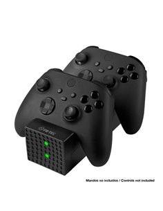FR-TEC Estacion de Charge Dual Charging Station Compatible Avec Xbox Series X/S et Xbox One - Design Elegante - Funcionamiento S