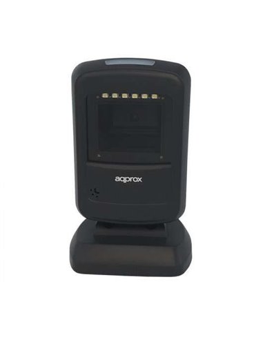 Approx Lector de Codigos de Barras Sobremesa - Indicateur LED et Beeper - Disparo Manual et Automatico