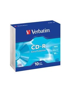 Verbatim CD-R 700MB Boîte (Pack 10 Uds)