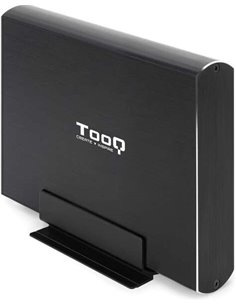 Tooq Carcasa Externa HDD 3.5" SATA USB 3.0/3.1 Gen1 Avec Support - Couleur Noir