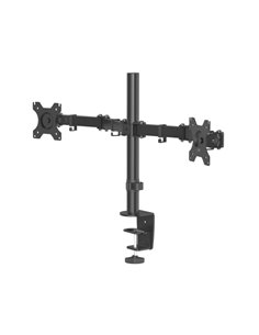 Hama Support de Mesa Avec Brazos Articulados Pour 2 Monitores de 13 à 32" - Capacité 8kg - Altura Réglable - Inclinacion 45º - G