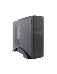 Coolbox T310 Slim Boîte Torre MicroATX - Taille Disco Soportado 3.5", 2.5" - USB-À 3.0, USB-C et Audio + Alimentation