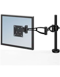 Fellowes Brazo Pour Monitor Individual - Réglable en Altura - Regulable en Profundidad - Ajuste de Inclinacion - Peso Max 10kg