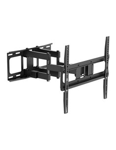 Cromad Support de Pared Avec Double Brazo Articulado Pour TV de 32"-75" - Giratorio, Inclinable et Extensible - Peso Max 60Kg - 