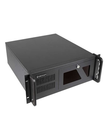 Unykach UK4229 EVO Boîte Rack 4U 19" - Tamaños de Disco Soportados 3.5" - Filtro Avant Antipolvo - USB-À 3.0 - 3 Ventiladores In