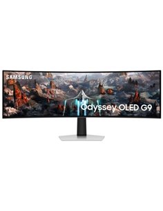 Samsung Odyssey G9 Monitor Curvo 49" OLED Dual QHD 240Hz FreeSync Premium Pro - Respuesta 0.03ms - 32:9 - USB, HDMI, DisplayPort