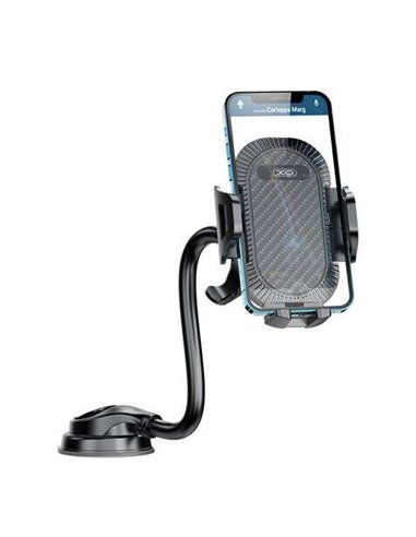 XO C85 Support Avec Ventosa de Coche Pour Smartphones de 4.7" à 7.2" - Giro 360º - Multitud de Posiciones