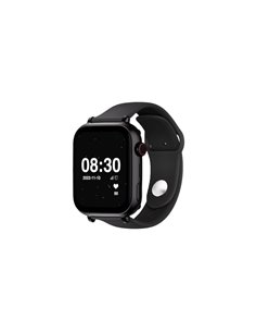 Savefamily Reloj Intelligente Smartwatch Infantil SaveWatch Plus Avec GPS et Llamada - IP67 - Boton SOS - Carcasa Negra - Correa