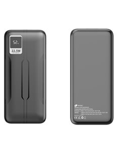Leotec Powerbank 20.000 mAh PD 22.5W - Couleur Noir