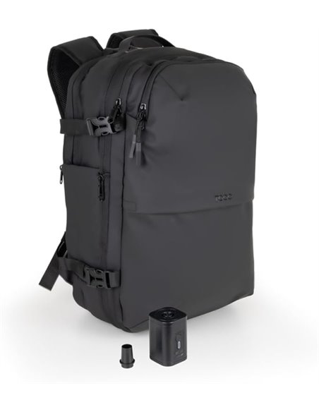 Tooq Sac à dos de Viaje de 55L - Espalda et Asas Acolchadas - Compresion al Vacio - Comprend Bomba de Aire et Accesorios - Résis