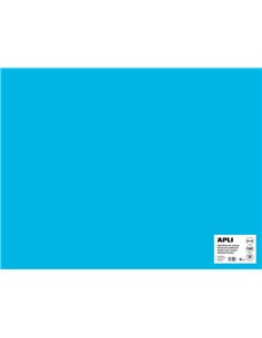 Apli Cartulina Bleu Medio 50 x 65mm 170g 25 Feuilles
