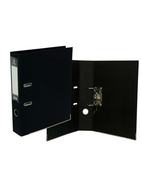 Bismark Archivador À-Z Format Folio - PVC de Gran Resistencia - Tarjetero en le Lomo - Cartoneras Metalicas en le Borde Inférieu