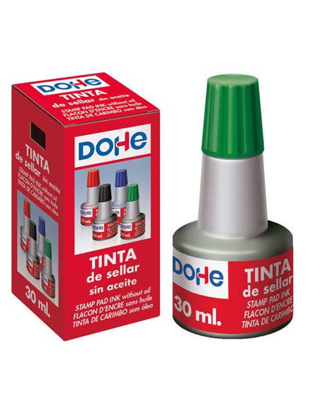Dohe Encre Pour Tampones et Sellos 30ml - Couleur Vert