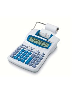 Ibico 1214X Calculadora Semi-Profesional Écran LCD 12 Digitos - Impression à 2 Couleurs - Vitesse de Impression 2.4 Lineas Par S