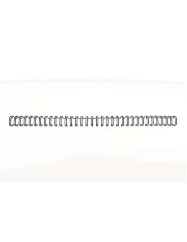 GBC Wirebind Pack de 100 Alambres de Encuadernacion 6mm Pour Paso 3:1 Redondo ou Cuadrado - Format A4 - Pour 34 Orificios - Encu