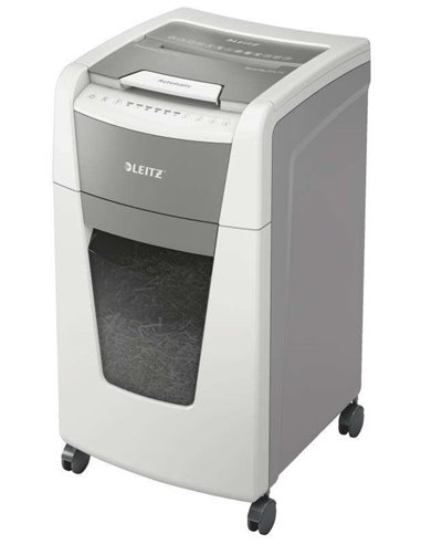 Leitz IQ 300 Autofeed P5 Destructora de Papier Automatica Micro Corte P-5 - Autoalimentacion 300 Feuilles, Manual 8 Feuilles - P