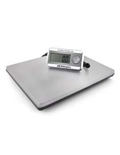 Orbegozo PC 5500 Bascula de Acier Inoxydable - Cordon Extensible - Écran Retroiluminada - Capacité Maxima 200kg - Apagado Automa