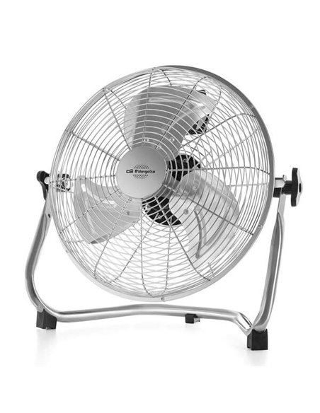 Orbegozo PW 1332 Ventilateur Industriel - Potente et Seguro - Aspas de 30cm - 3 Velocidades - Système Antivuelco - Anse de Trans