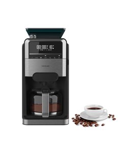 Cecotec Coffee 66 Grind and Brew Cafetera de Goteo de 12 Tazas - 1400W - Jarra de 1.5L - Programable - Acabados en Acier Inoxyda