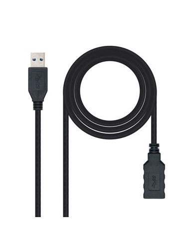Nanocable Câble USB-À 3.0 Mâle à USB-À Femelle 1m