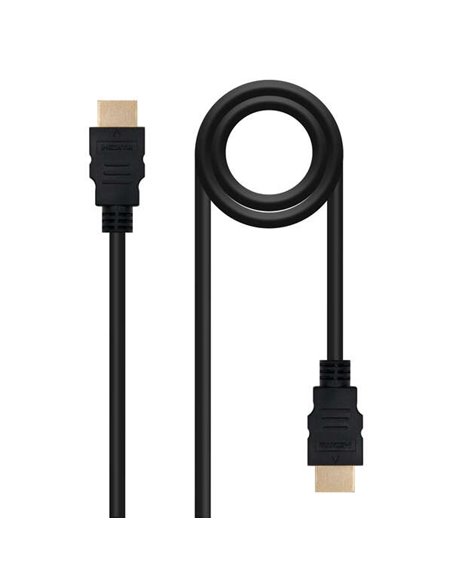 Nanocable Câble HDMI v1.3 Mâle à HDMI v1.3 Mâle 1m - Couleur Noir