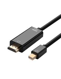Aisens Câble Conversor Mini Displayport à HDMI - Mini DP/M-HDMI/M - 3.0M - Couleur Noir