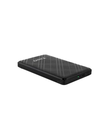 Tooq Carcasa Externa HDD/SSD 2.5" USB 3.0/3.1 Gen 1 - SATA I, II et III - Câble USB3.0 Tipo Micro-B à USB3.0 Tipo À