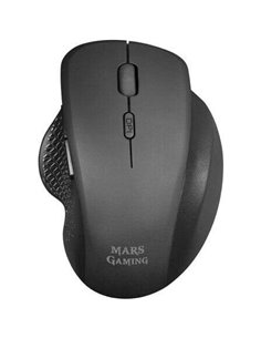 Mars Gaming MMWERGO Souris Inalambrico USB 3200dpi - Design Ergonomique - Switches Mecanicos Kailh - Usage Diestro