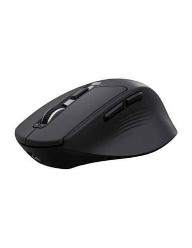 Trust Niven Souris Inalambrico de 7 Botones - Réglable Jusqu'à 3200dpi - Bluetooth - Rechargeable - Indicadores LED - Clic Silen