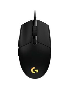 Logitech G203 Lightsync Souris USB 8000dpi - 5 Botones Programables - Iluminacion RGB Lightsync - Usage Diestro - Câble de 2.10m
