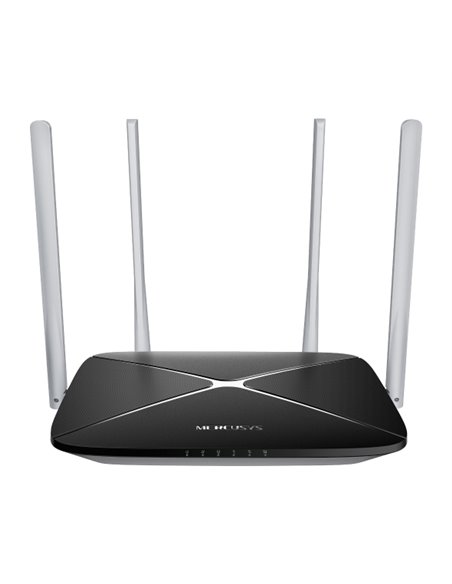 Mercusys MB135 Router 4G Wi Fi AC1200 Double Banda - Vitesse Jusqu'à 150 Mbps - Conexion Jusqu'à 64 Dispositivos - Antenas Exter
