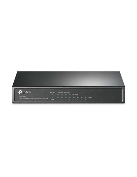 TP-Link Switch PoE de Sobremesa Avec 8 Puertos à 10/100 Mbps