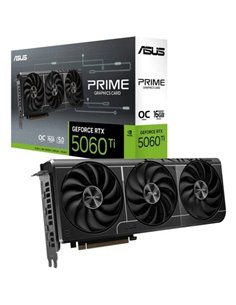 Asus GeForce PRIME RTX 5060 TI OC Edition Carte Grafica 16GB GDDR7 Reflex 2 RTX AI DLSS4