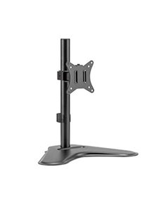 Cromad Support de Mesa Avec Base Pour Monitor de 17"-32" - Giratorio, Inclinable - Gestion de Cables - Peso Max 9kg - VESA 100x1
