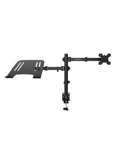 Coolbox MP01 Support de Mesa Giratorio e Inclinable Pour Portable et Monitor/TV 8Kg de Jusqu'à 32" - Couleur Noir