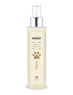 Prady Parfum pour animal Coco - Flacon de 150 ml - Spray pulvérisateur