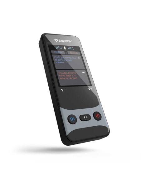 Energy Sistem AI Translator Traductor Intelligente - Traduccion Simultanea de Voz en 160 Idiomas Avec Wifi et 21 Sans Conexion -