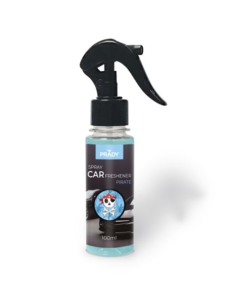 Prady Ambientador Coche Pirate - Flacon de 100 ml - Spray pulvérisateur