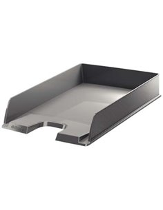 Esselte Europost Bandeja Portadocumentos - Format Vertical - A4 - Espacio Pour Etiqueta Identificativa - Couleur Gris