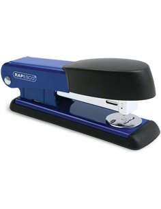 Rapesco Bowfin Agrafeuse Metalica de Sobremesa - Jusqu'à 25 Feuilles - Agrafes 26/6, 24/6 - Grapado Cerrado et Abierto - Couleur