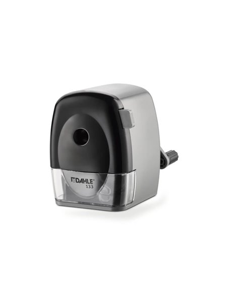 Dahle 133 Afilalapices de Manivela - Pour Lapices de 8 à 11,5mm Ø - Fresa de Acier - Forma de Pointe Réglable - Gran Deposito - 