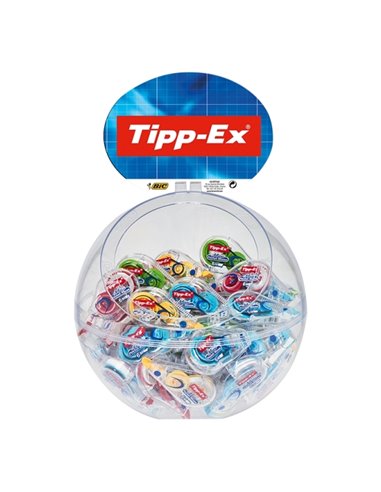 Tipp-Ex Mini Pocket Mouse Fashion Présentoir Avec 40 Cintas Correctoras 5mm x 6m - Résistant - Escritura Instantanée