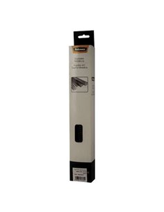 Fellowes Pack de 100 Espirales Metalicas 14mm - Jusqu'à 100 Paginas - Couleur Noir